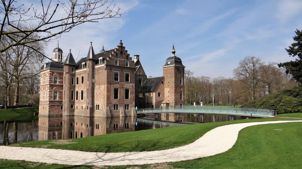 阿特赫霍克荷兰村庄的城堡
