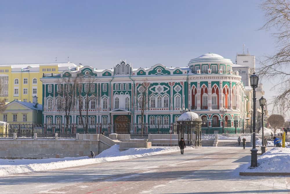 叶卡捷琳堡的Sevastyanov大厦