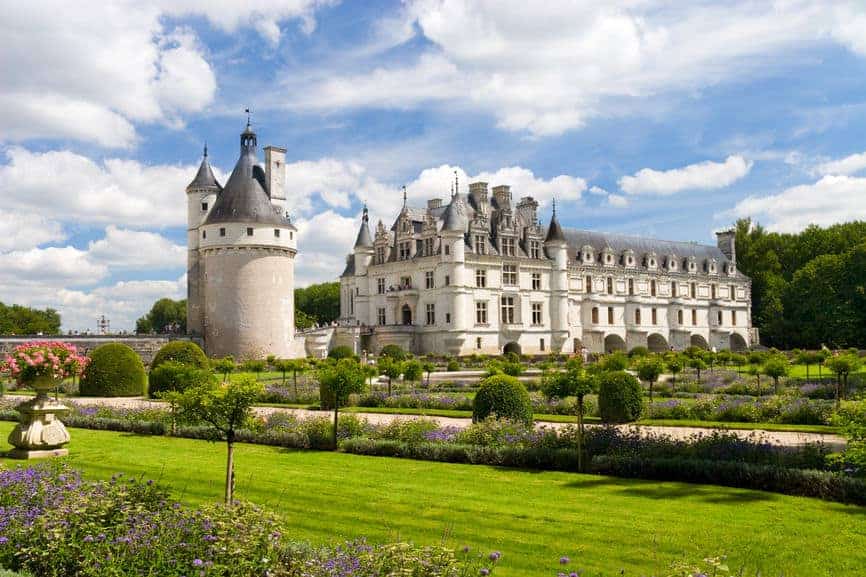 法国的舍农索城堡。